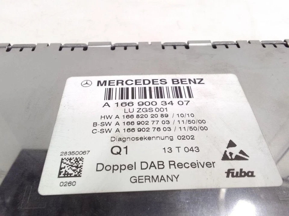 Centralina audio MERCEDES-BENZ CLS Shooting Brake X218 A1669003407 31262593 - Immagine 4 di 4