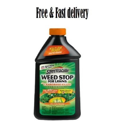 Spectracide Weed Stop for Lawns Plus Crabgrass Killer Concentrate 32 Ounces