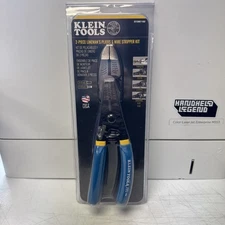 Klein Tools D2139NE11055 2-Piece Lineman’s Pliers & Wire Stripper Set - NEW