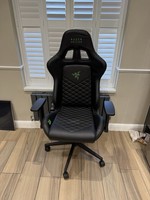 Razer Tarok Natrix Gaming Chair Adjustable Arms, Black/Grey PC Console Seat