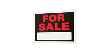 8 in. x 12 in. Vinyl for Sale Sign