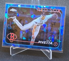 2024 Topps Chrome Sapphire Nick Pivetta #17 Boston Red Sox