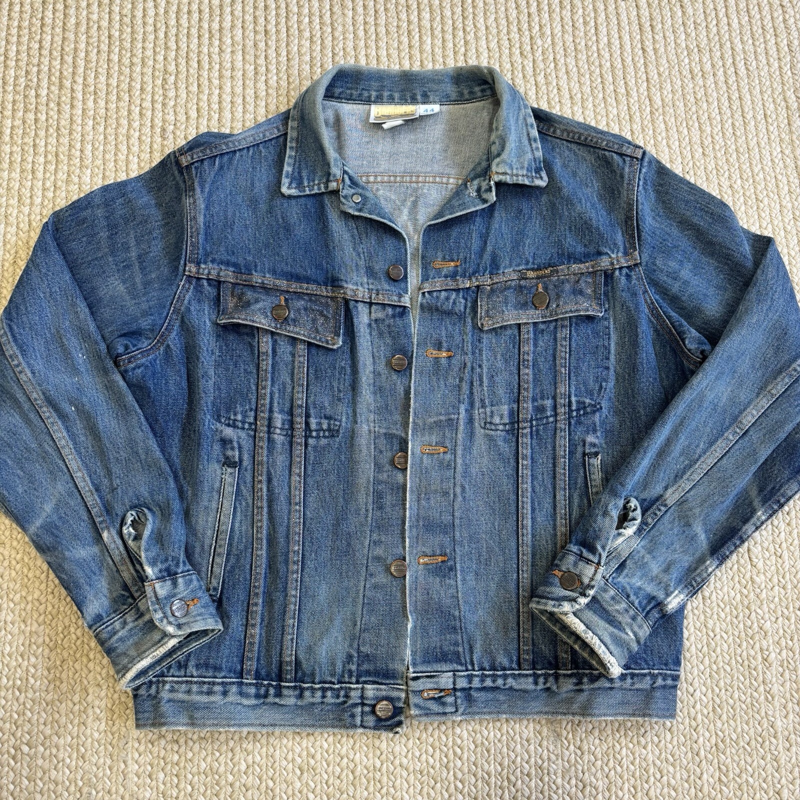 Vintage 70&rsquo;s/80&rsquo;s Dickies Branders Denim Trucker Jacket 