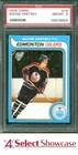 1979 TOPPS #18 WAYNE GRETZKY RC OILERS HOF PSA 8