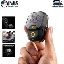 Compact Bluetooth Speaker: 30-Hour Play, ENC Noise Cancellation, Waterproof