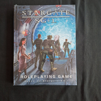 Stargate SG1 Role playing game Rulebook Hardcover  (b1)