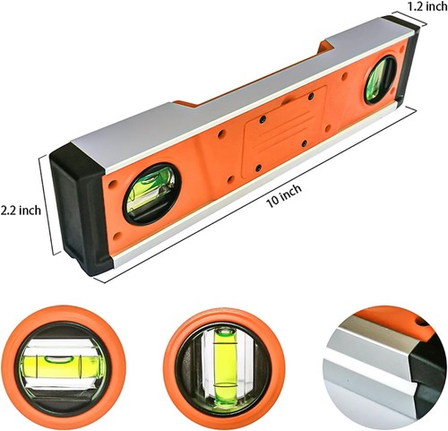 Digital Level and Protractor, 10 Inch IP54 Protected Electronic Bubble Inclin... - Picture 5 of 8
