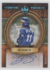 2022 Diamond Kings Signature Portraits Holo Blue 19/20 Bo Bichette Auto uk2