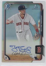 2015 Bowman Chrome Prospects Refractor 208/499 Jordan Betts #BCAP-JBE Auto 1b8