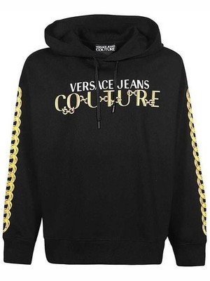 Versace Chain Logo Hoodie 133044192
