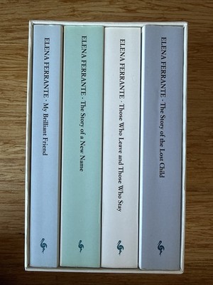 The Neapolitan Novels box set by Elena Ferrante(Europa Editions,trade paperback)