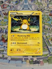 Pokemon TCG Raichu 2015 BREAKthrough 49/162 Rare NM Unlimited Ungraded Card
