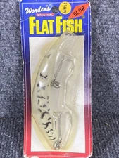 Worden’s Original FlatFish M2 Rattle Glow BGBT BX Salmon Plug – NOS
