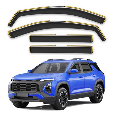 in-Channel Rain Guards Fit for Chevy Equinox 2025 2026,Window Rain Guards for...