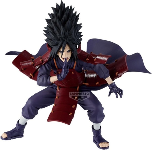 Banpresto Naruto Shippuden Madara Uchiha Vibration Stars Figur Statue-image