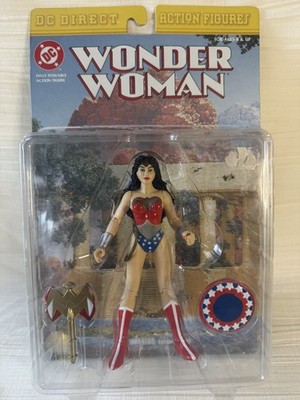 DC Direct Wonder Woman Action Figure   Opened, Complete w/ Accessories