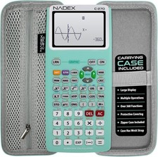 Scientific Calculator with Graphing, Includes Carrying Case, for College and Hig