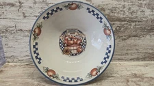 International Tableworks 1995 APPLETIME 8" Rimmed Cereal/Serving Bowl