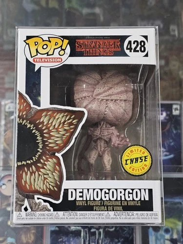 Funko Pop! Vinyl Figure Demogorgon Chase Edition Stranger Things #428 +Protector