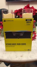 CORSAIR Vengeance RGB 32GB (2 x 16GB) 288-Pin PC RAM DDR5 6400 Desktop Memory