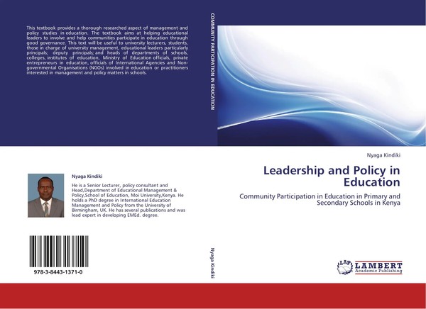 Nyaga Kindiki | Leadership AND Policy IN Education | Taschenbuch | Englisch-image