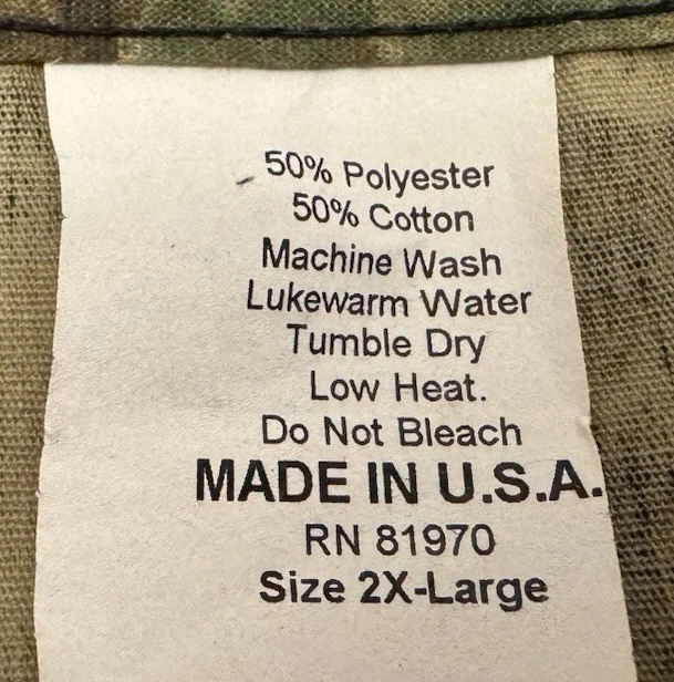 Vtg Realtree Camo Full Zip Hunting Vest USA Made Men’s 2XL - Image 3 of 4