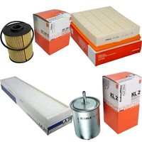 Mahle Kraftstofffilter KL 2 Innenraum LA 25 Luftfilter LX 622 ÖLfilter OX 160D