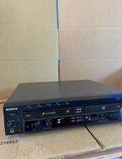 Sony RCD-W500C 5 Disc Changer CD Recorder Dual Deck Player PARTS OR REPAIR READ