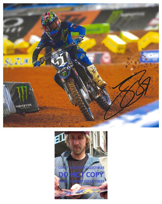 Justin Barcia supercross motocross signed,autographed,8x10 photo,proof COA Justin Barcia supercross motocross signed,autographed,8x10 photo,proof COA