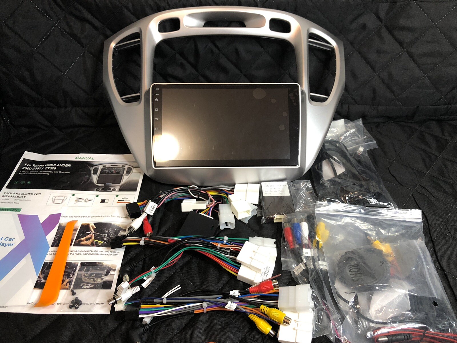 2000-2007 Toyota Highlander Android 13 Navi CarPlay Car Stereo Radio GPS 2-64GB