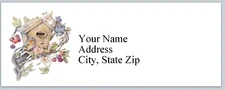 30 Address Labels Birds Birdhouse (p 269)