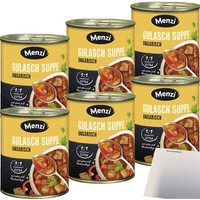 Menzi Ungarische Gulaschsuppe Extra Konzentriert 1:1 6Er 6X800Ml Dose Usy Block