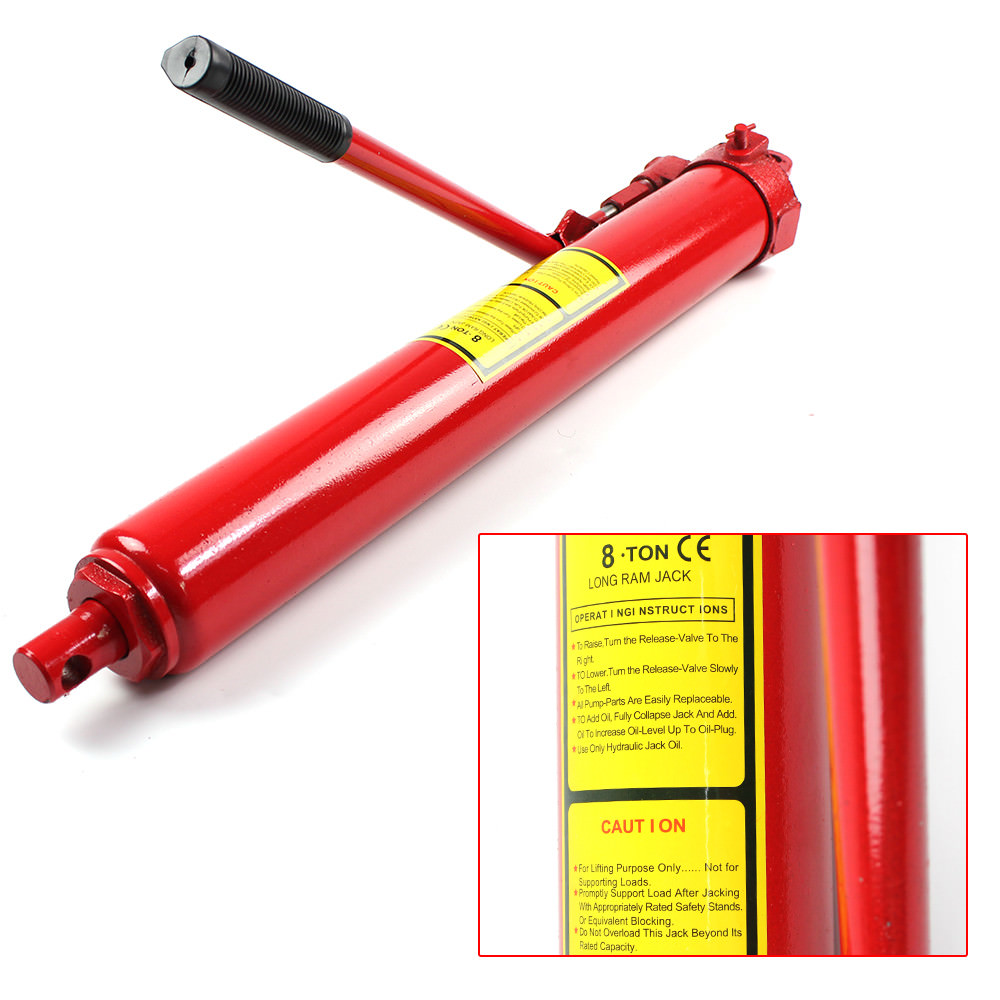 8 Ton Hydraulic Long STROKE JACK Ram, Replacement Ram For Hydraulic Ute