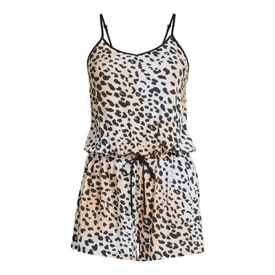 Sofia Intimates by Sofia Vergara Women's Size 3X (22W-24W) Knit Cami Romper