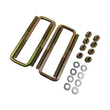 Square U-bolts 2.5 Wide Leaf Springs 8.75 Long For 88-19 Silverado Sierra