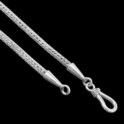 Collana Vintage A Catena A Serpente In Argento Sterling "Tulang - Foto 8