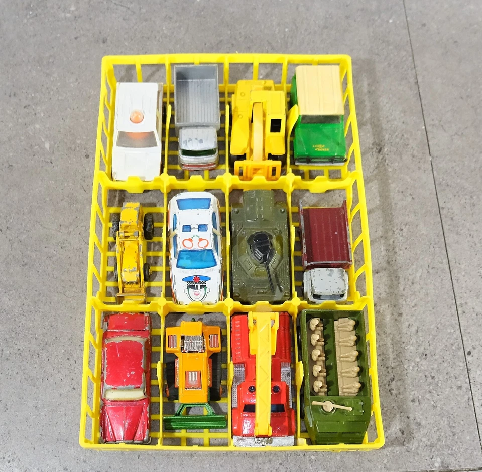 Job Lot x48 Matchbox Superfast Cars Vintage Carry Case Diecast Lesney Models - Image 3 of 4