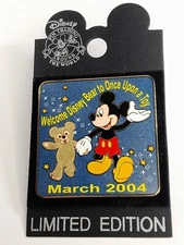 Disney Pin - WDW - Welcome Disney Bear To Once Upon a Toy March 2004