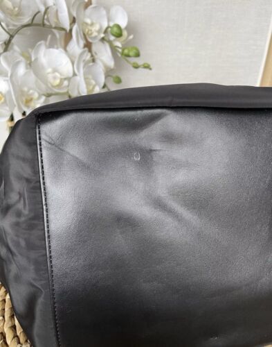 John Lewis Any Day black quilted padded handbag shoulder bag - Picture 9 of 15