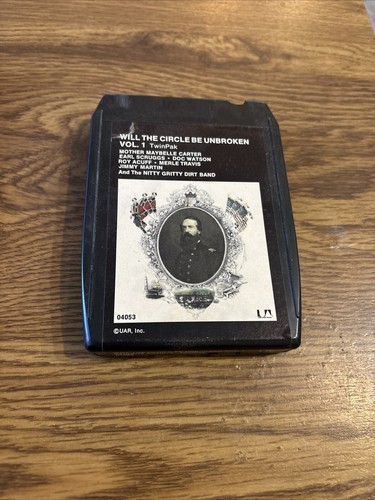 Will the Circle Be Unbroken Vol 1 1972 United Artists -Vintage 8 Track Tape - 第 1/3 張圖片
