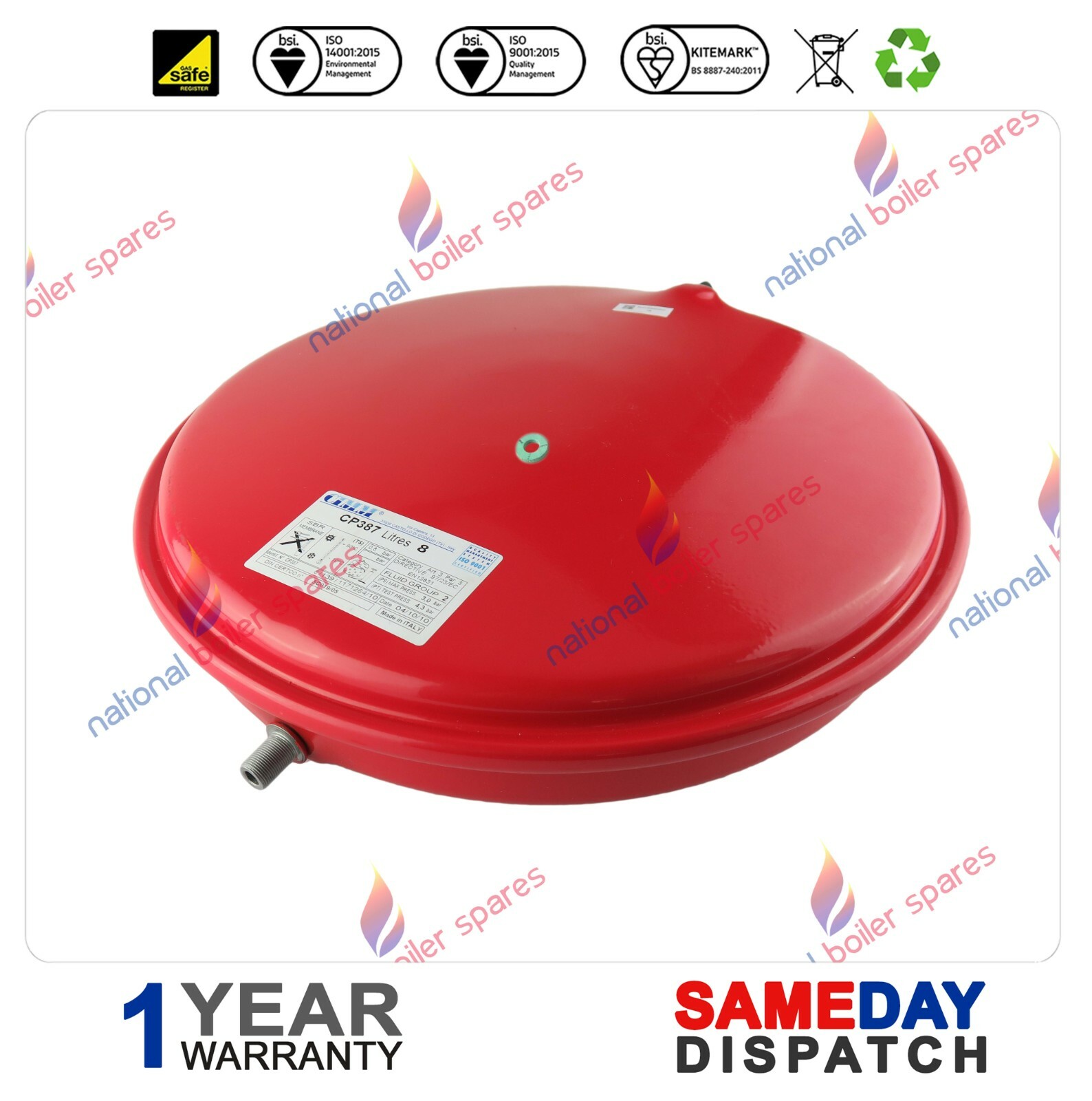 MAIN COMBI 24 24HE 30HE BOILER EXPANSION VESSEL 248024 | eBay