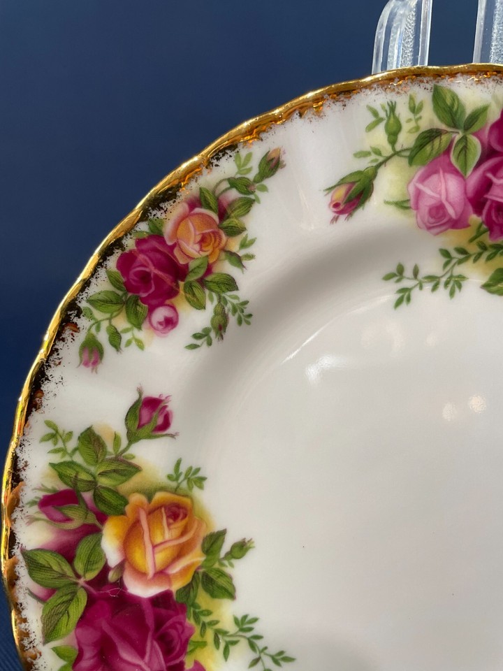 Mid-Century Royal Albert Bone China bread butter plate OLD COUNTRY ...