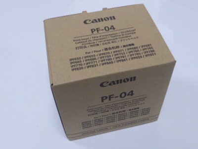 Canon Print Head PF-04 3630B001 Genuine official model New! | eBay