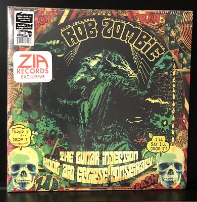 Rob Zombie ~The Lunar Injection Kool A..~ Vinyl LP Zia Exclusive /1000 Nice