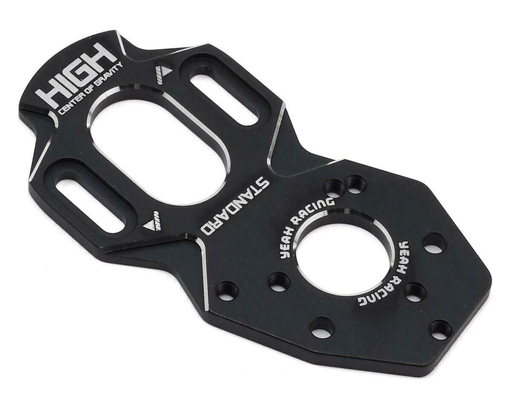 Yokomo YD-2 Aluminum High CG Motor Mount Plate (Black) Yeah Racing YEAYD006BK