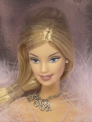NIB Barbie Doll 2002 New Years Collector Edition Collectibles