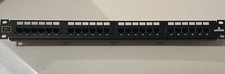 Leviton T568B 24 Port Cat 5 Universal Patch Panel