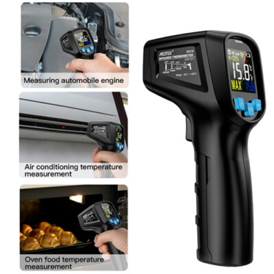 MESTEK -50~600  Handheld Non-contact Digital LCD Infrared Thermometer F7T4