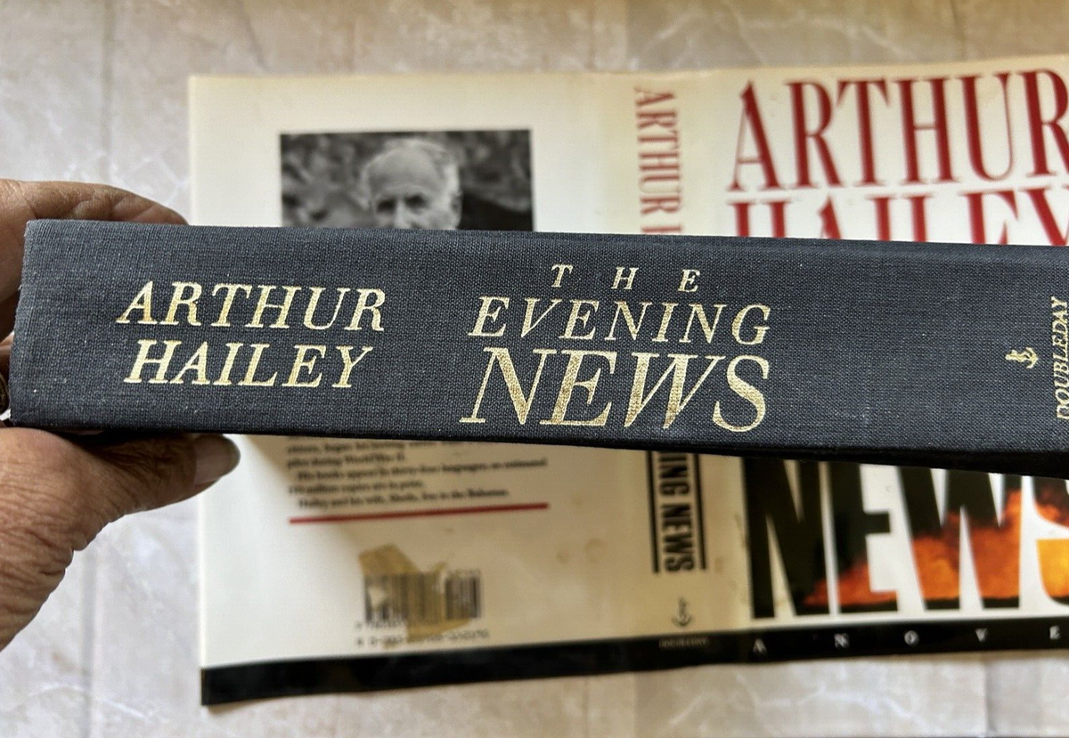 The Evening News by Arthur Hailey (1990, Hardcover) | eBay
