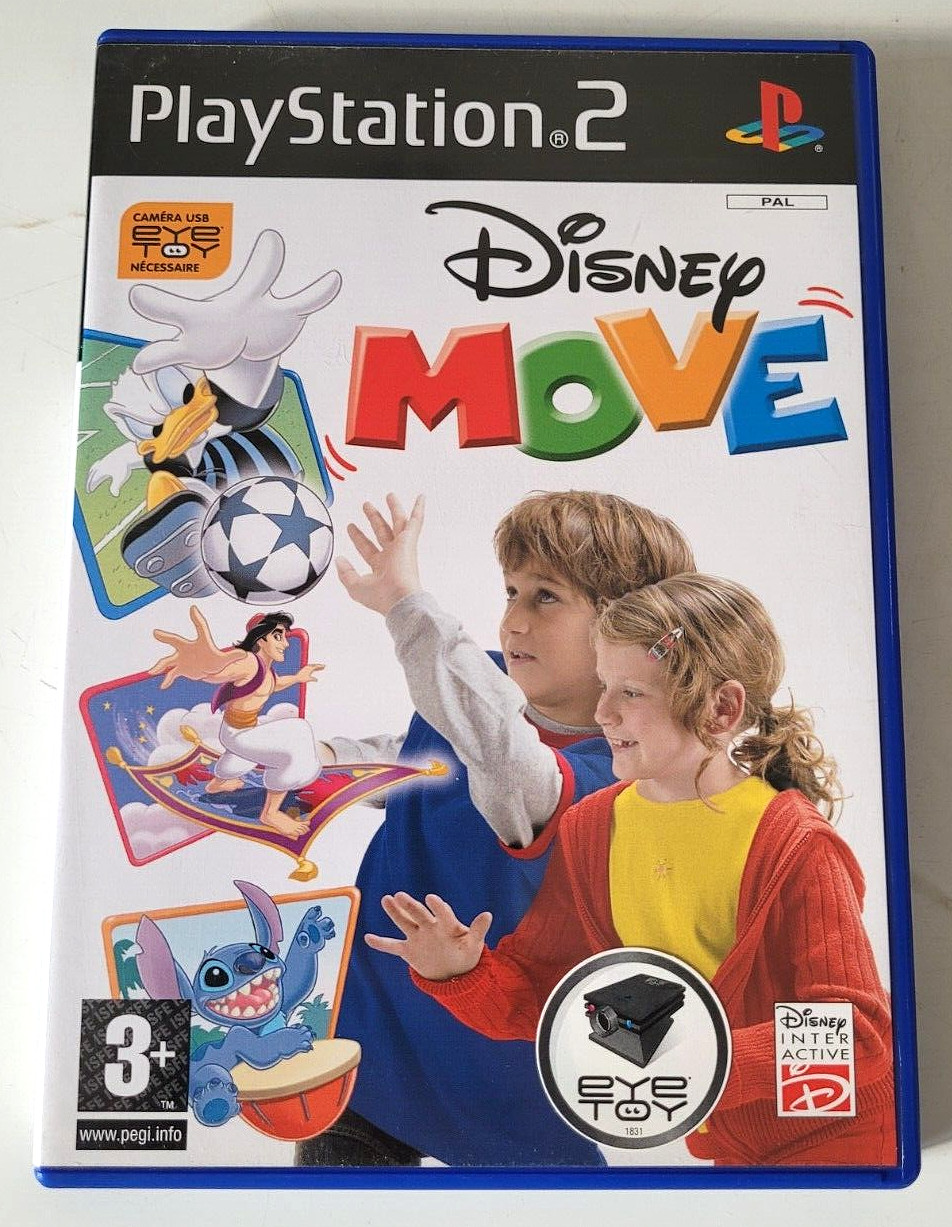 Disney Move - PlayStation 2 PS2 - PAL